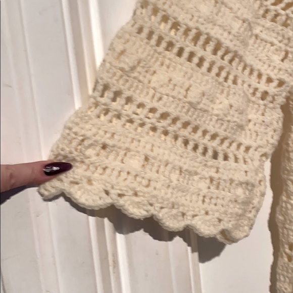 🆕 Artisan Crochet Sweater Cardigan … Gorgeous!!! NEW!!! - Picture 6 of 14
